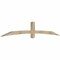 Ekena Millwork Bellingham Rough Sawn Timber Gable Bracket, Douglas Fir, 108"W x 18"H x 4"D x 4"F, 4/12 Pitch GBW108X18X0404BEL00RDF - alternate 4